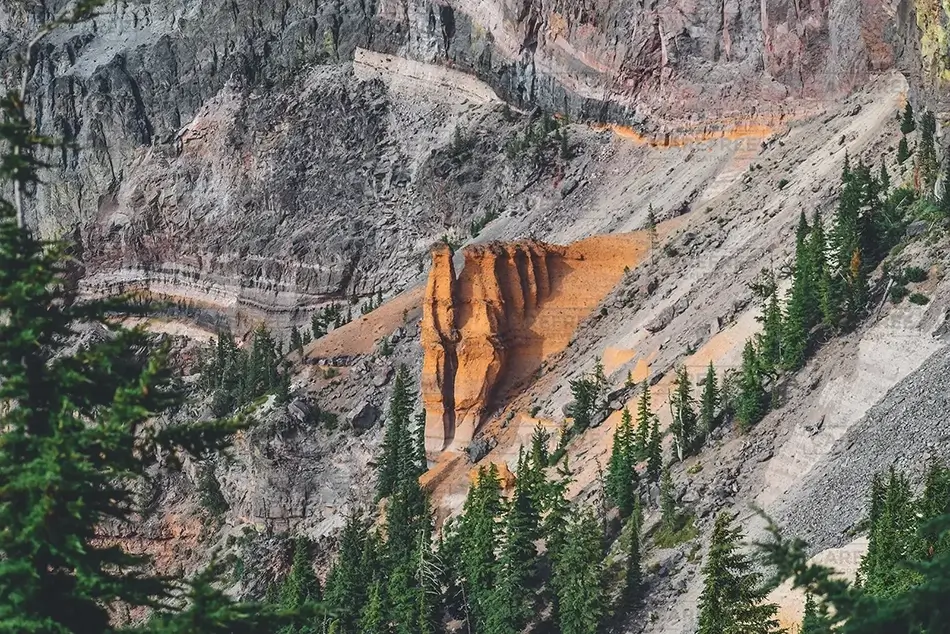Crater Lake National Park Mountainside Tapestry, Oregon · United States