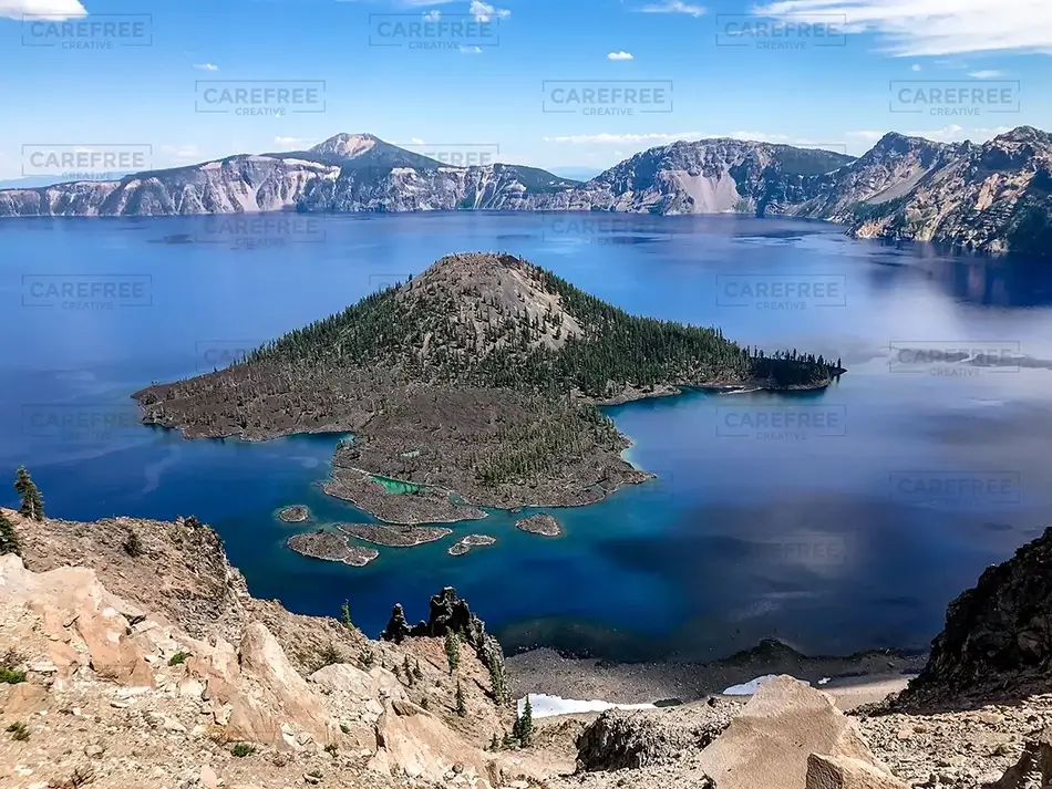 Crater Lake National Park Isolated Island, Oregon · United States