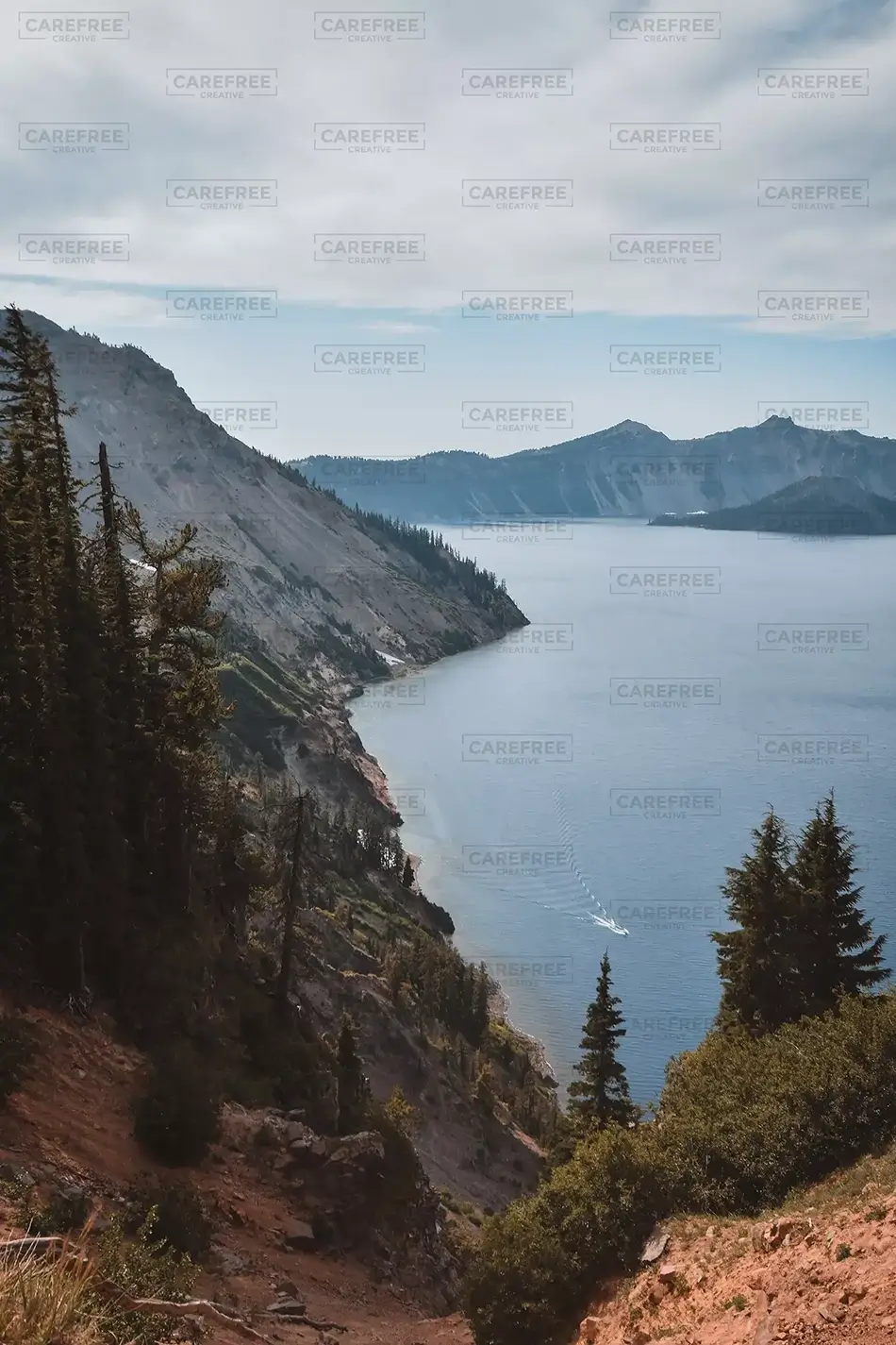 Crater Lake National Park Lakeside Tranquility, Oregon · United States