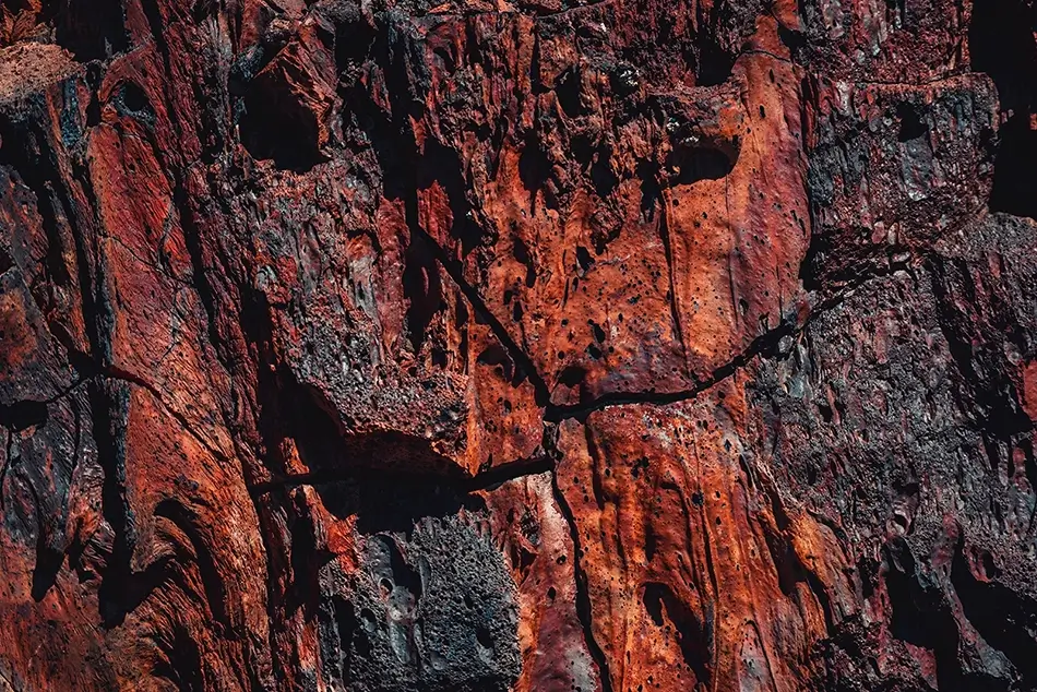Craters Of The Moon Oxidized Volcanic Rock, Arco, Idaho · United States
