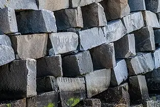 Cribstone Bridge Stonework, Harpswell, Maine