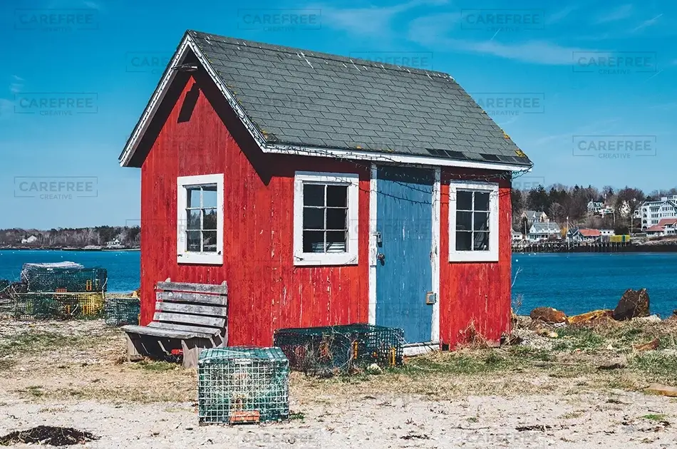 Coastal Red Lobster Shack, Harpswell, Maine · United States