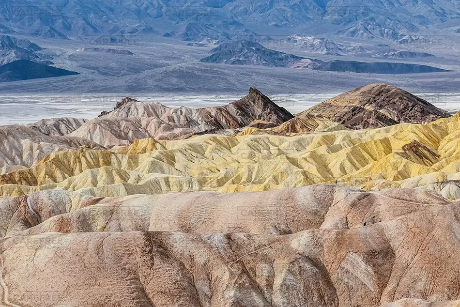 Death Valley National Park Golden Terrain, California · United States