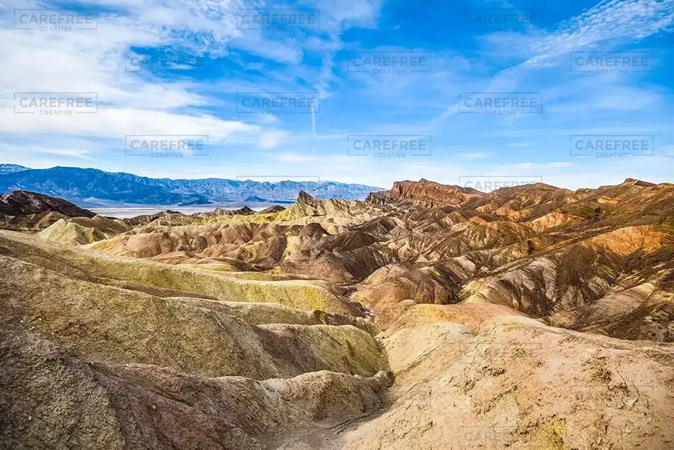 Death Valley National Park Sandy Badland Canyons, California · United States