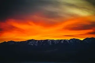 Death Valley National Park Sunset Hues, California