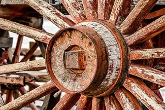Death Valley National Park Historic Wagon Wheel, California