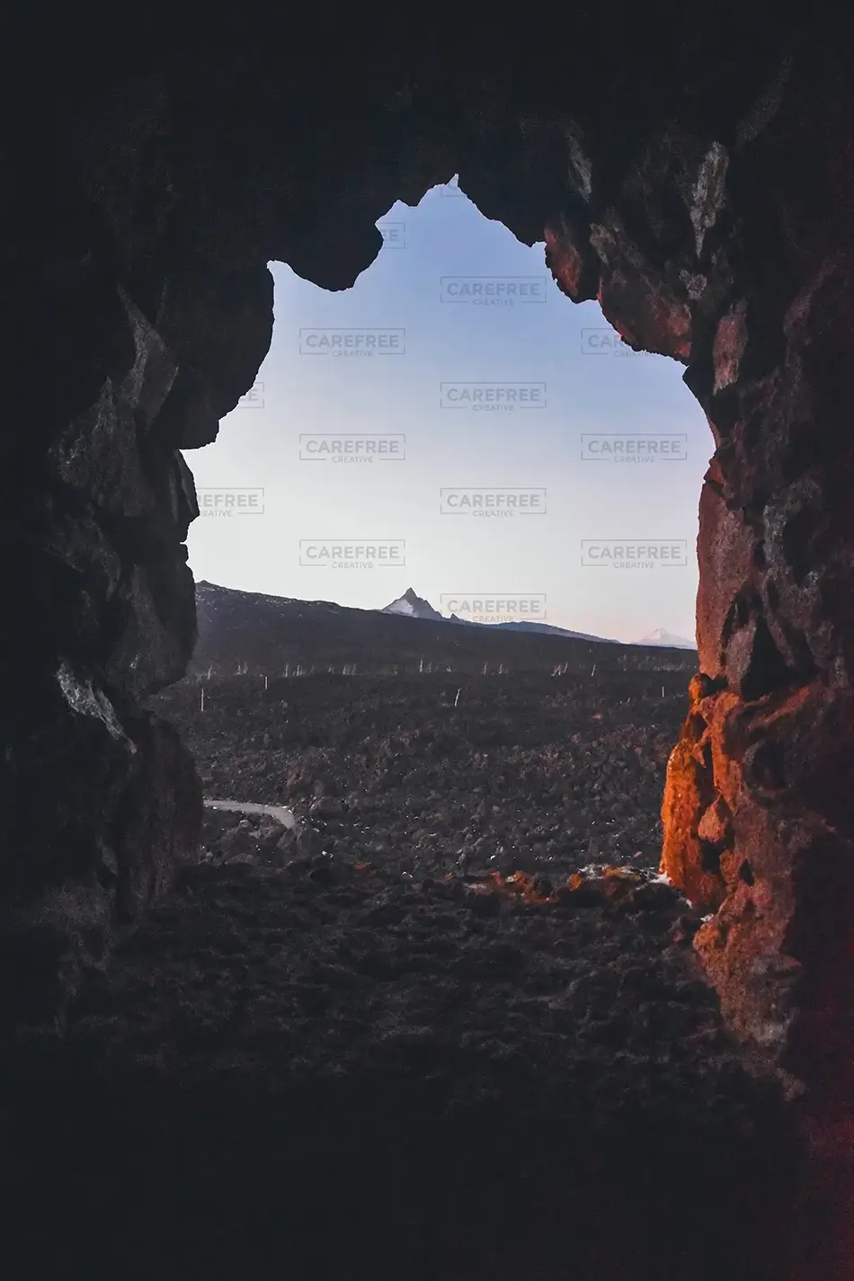 Dee Wright Observatory Tower’s Rocky Window