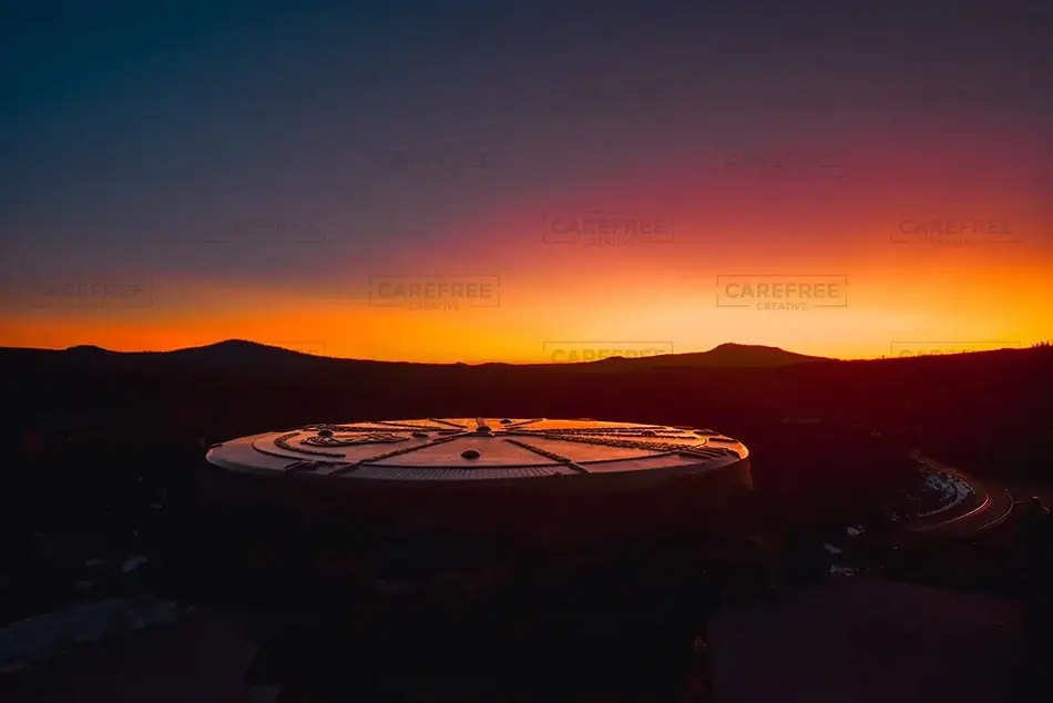 Dee Wright Observatory Twilight Compass Rose