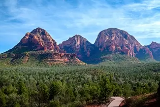 Devils Bridge Red Rock Mountains, Sedona, Arizona