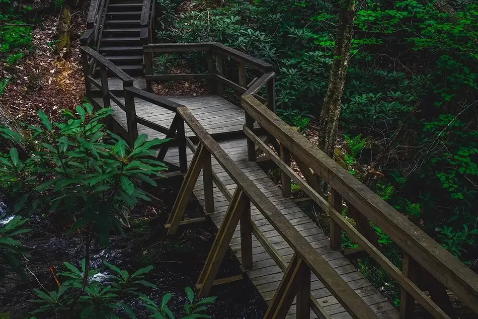 Dingmans Falls Pathway to Serenity, Dingmans Ferry, Pennsylvania · United States