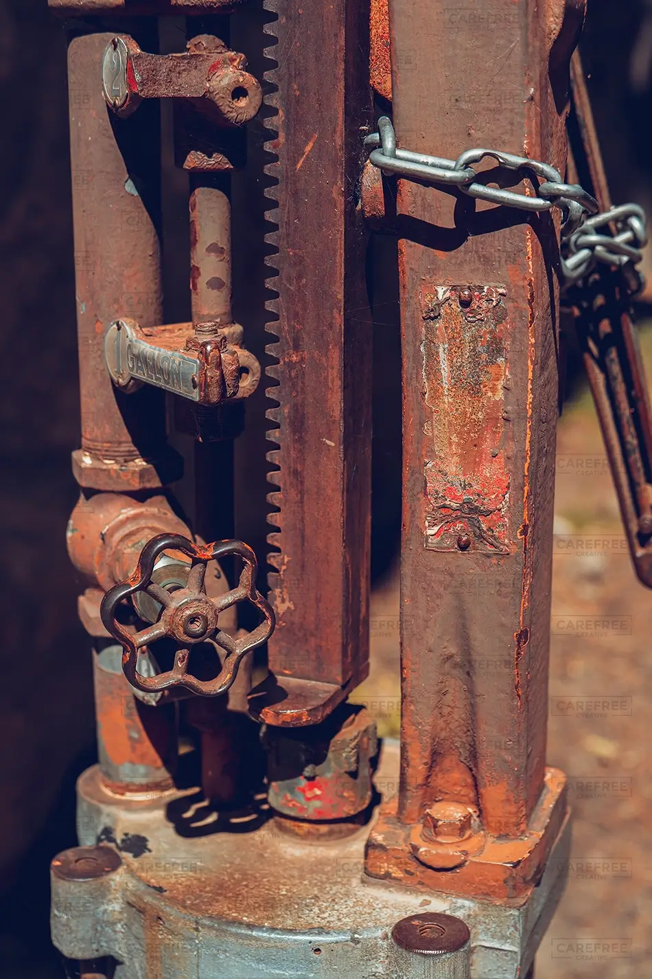 Emerald Bay State Park Rusty Vintage Machinery, South Lake Tahoe, California · United States