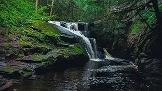 Enders State Forest Waterfall Splendor, Granby, Connecticut