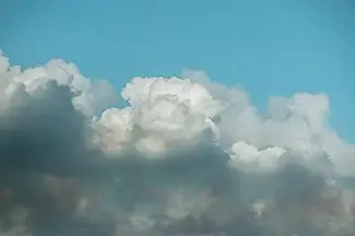 Everglades National Park Billowing Clouds Over Wild Terrain, Florida