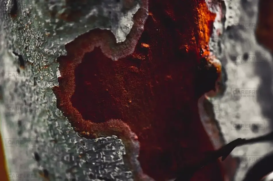 Everglades National Park Tree Bark with Lichen Patterns, Florida · United States