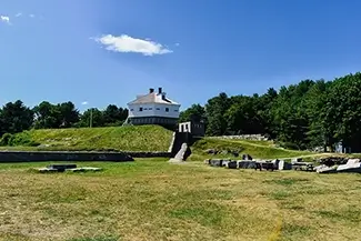 Fort McClary State Historic Site Blockhouse, Kittery, Maine