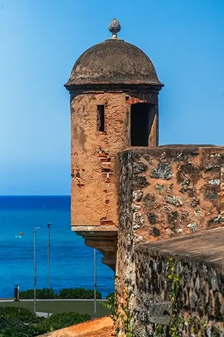 Fortaleza de San Felipe Coastal Sentry Tower, Puerto Plata, Dominican Republic