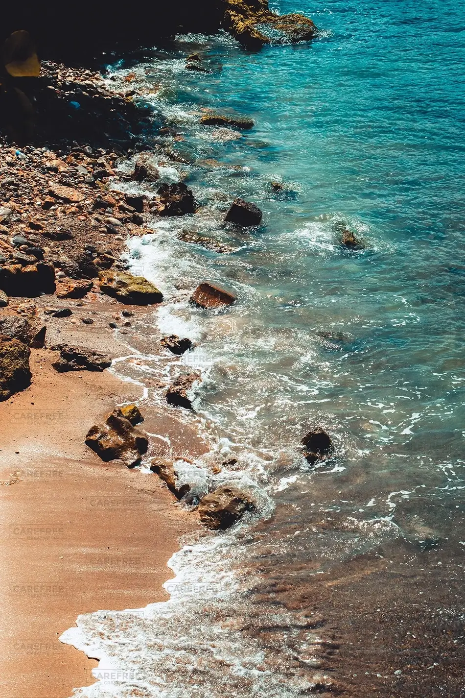 Fortaleza de San Felipe Sandy Shoreline Dance, Puerto Plata, Dominican Republic · Caribbean