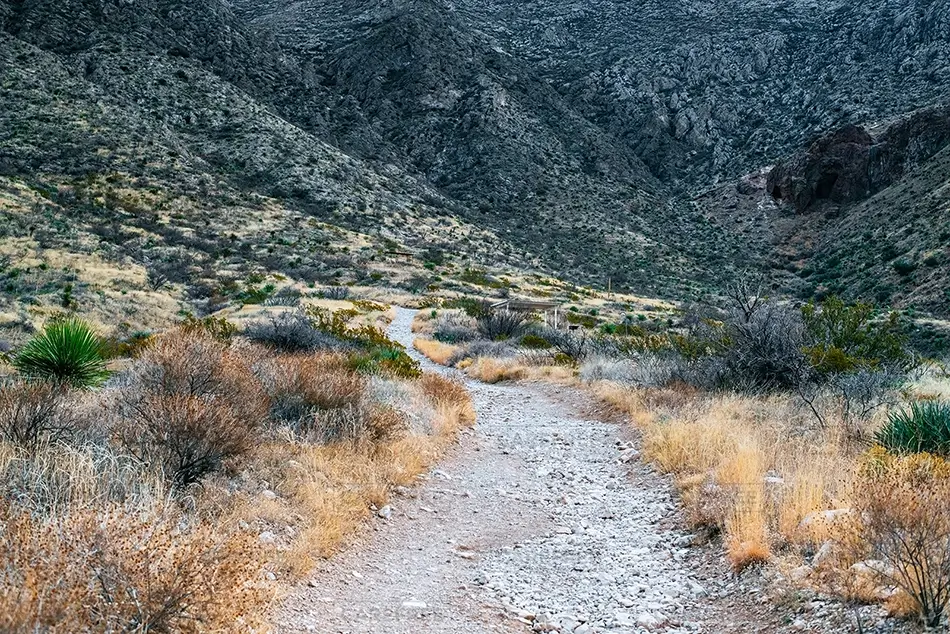 Franklin Mountains State Park Rocky Desert Trail, El Paso, Texas · United States