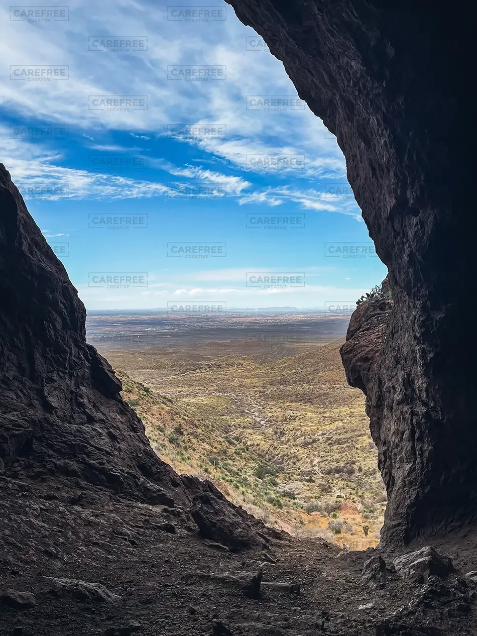 Franklin Mountains State Park Cave View Valley, El Paso, Texas · United States