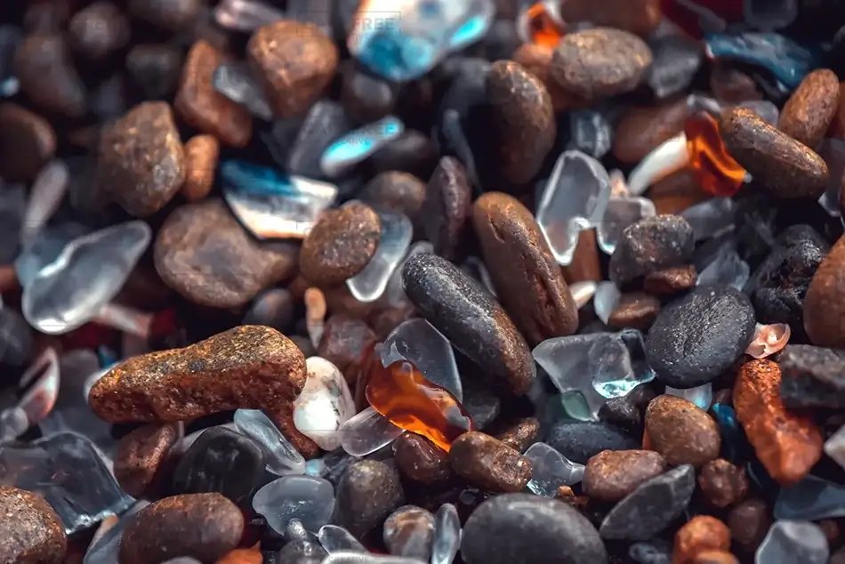 Glass Beach Sea Glass Adornment, Fort Bragg, California · United States