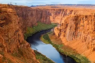 Glen Canyon River Through Cliffs, Page, Arizona