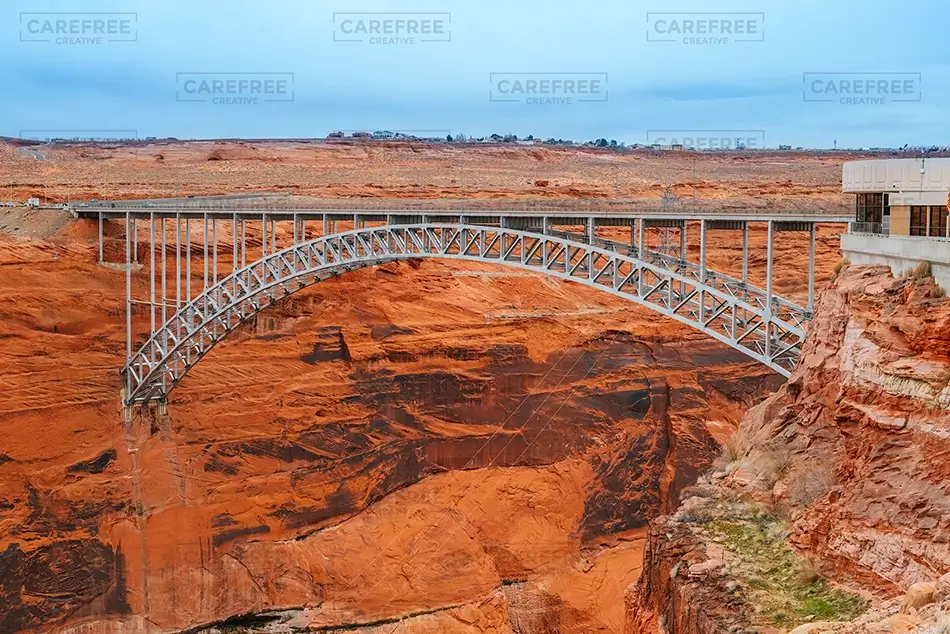 Glen Canyon Steel Arch Bridge, Page, Arizona · United States