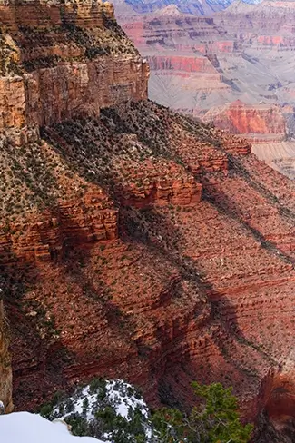 Grand Canyon National Park Red Rock Cliffs, North Rim, Arizona