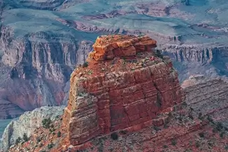 Grand Canyon National Park Red Rock Butte, North Rim, Arizona