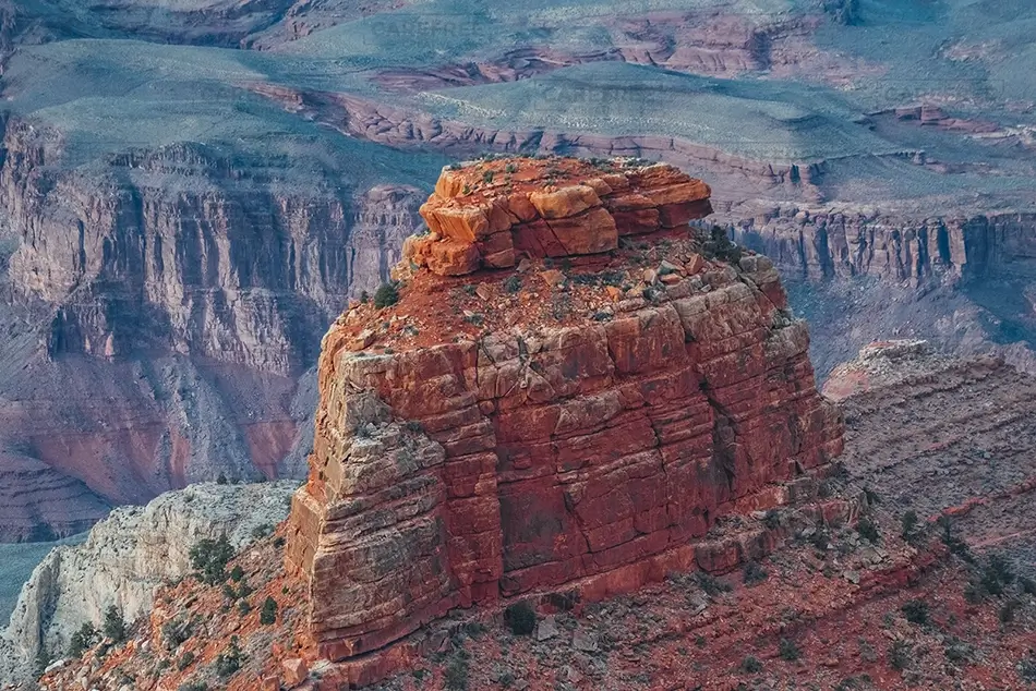 Grand Canyon National Park Red Rock Butte, North Rim, Arizona · United States