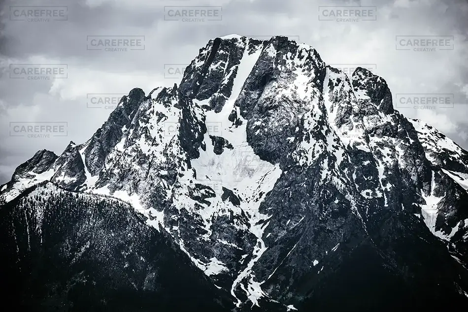 Grand Teton National Park Rugged Cliffs, Wyoming · United States