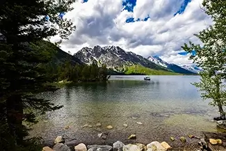 Grand Teton National Park Tranquil Lakeside