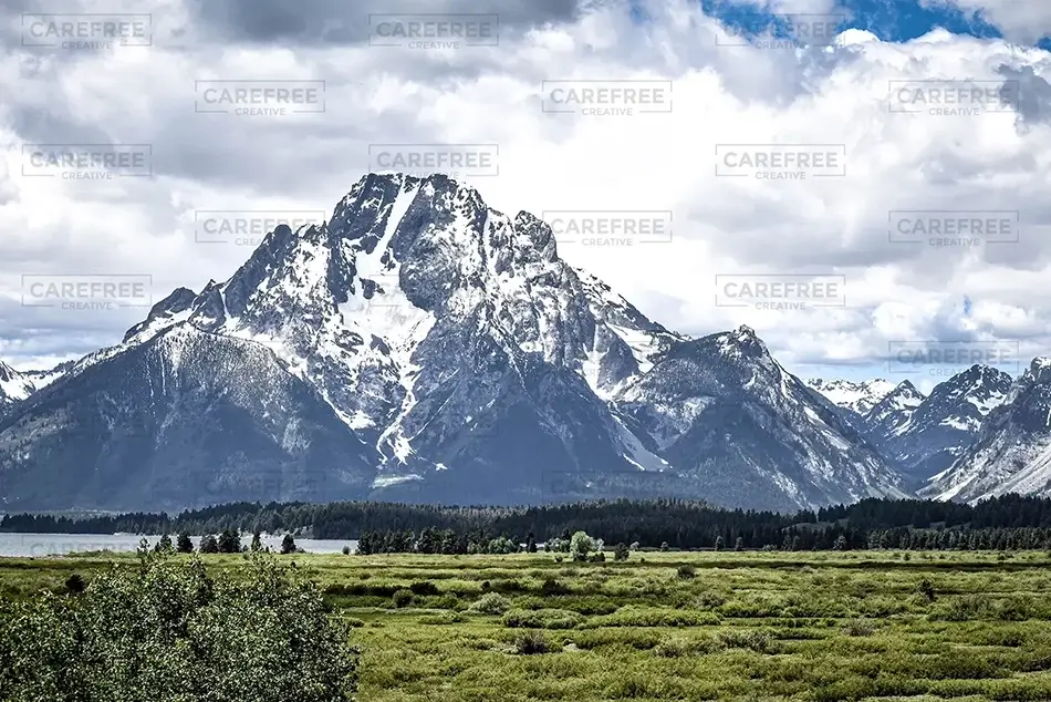 Grand Teton National Park Distant Summits, Wyoming · United States