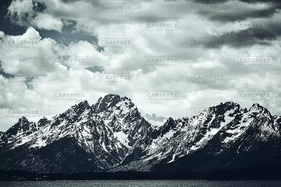 Grand Teton National Park Panoramic Mountain Splendor, Wyoming · United States