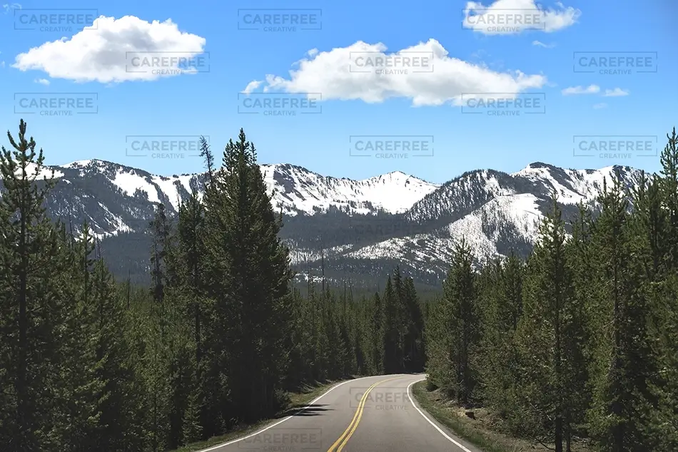 Grand Tetons National Park Mountain Road, Jackson, Wyoming · United States