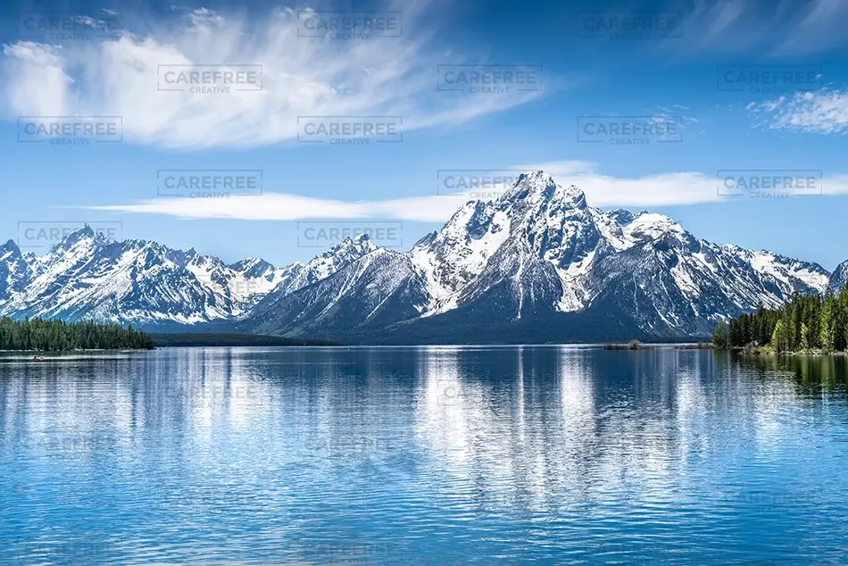 Grand Tetons National Park Majestic Mountains, Jackson, Wyoming · United States