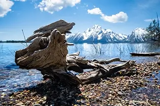 Grand Tetons National Park Scenic Lake View, Jackson, Wyoming