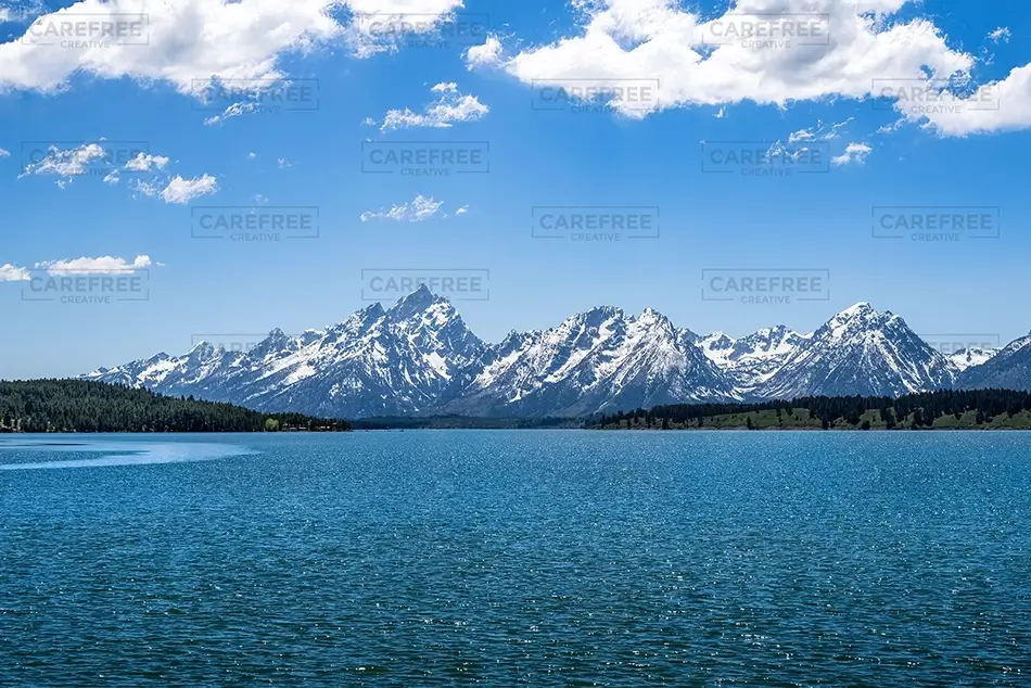 Grand Teton National Park Scenic Lake View, Jackson, Wyoming · United States