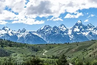Grand Tetons National Park Majestic Peaks, Jackson, Wyoming