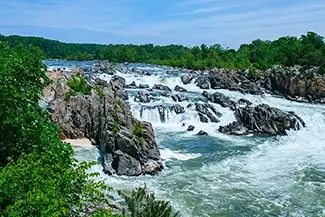 Great Falls Park Dynamic Water Flow, McLean, Virginia
