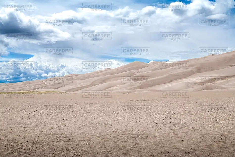 Great Sand Dunes National Park Desert Landscape, Alamosa, Colorado · United States