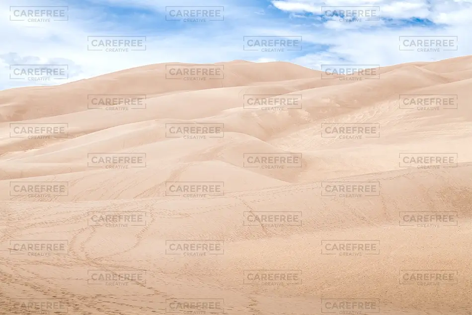 Great Sand Dunes National Park Sandy Desert Landscape, Alamosa, Colorado · United States