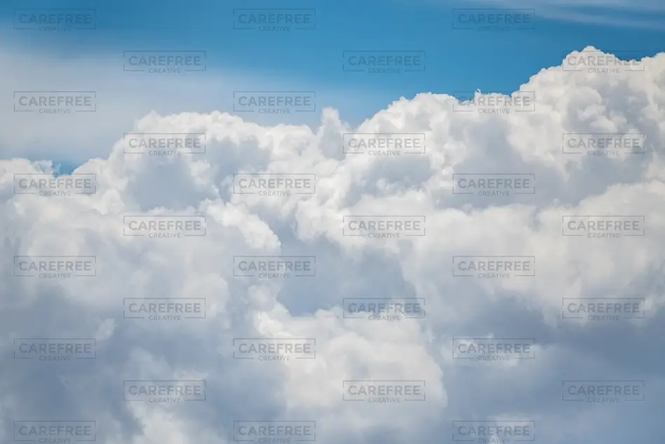 Great Sand Dunes National Park Large Fluffy White Clouds, Alamosa, Colorado · United States