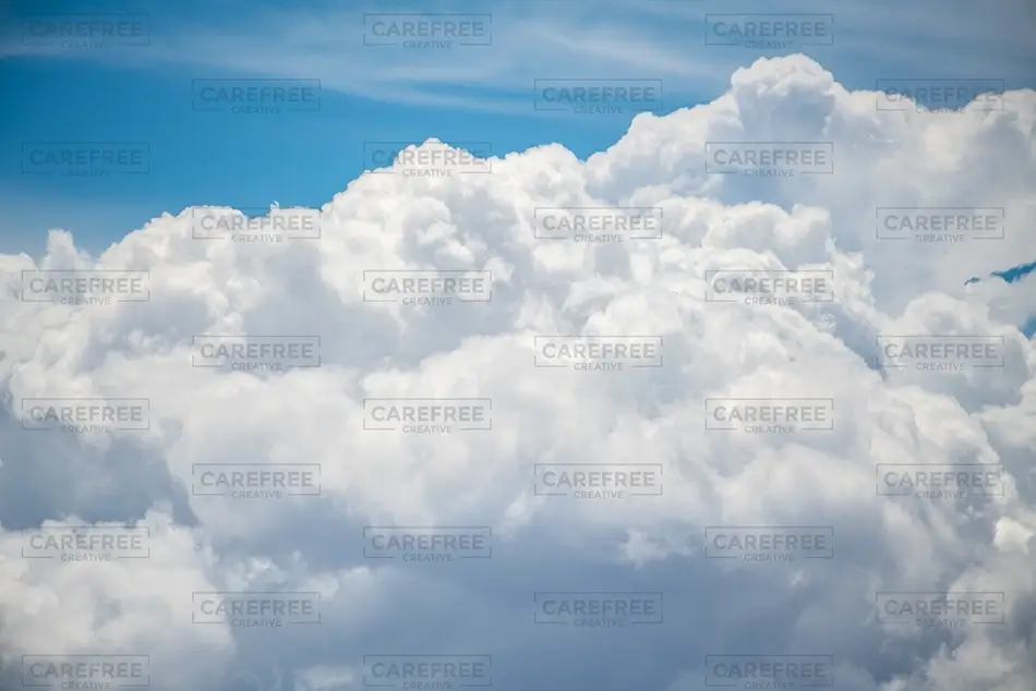 Great Sand Dunes National Park Majestic Fluffy White Clouds, Alamosa, Colorado · United States