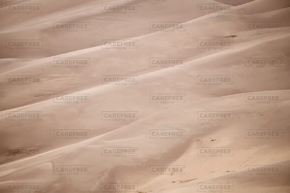 Great Sand Dunes National Park Sand Patterns in Dunes, Alamosa, Colorado · United States