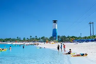 Great Stirrup Cay Watchtower Beach Vista, Berry Islands, The Bahamas