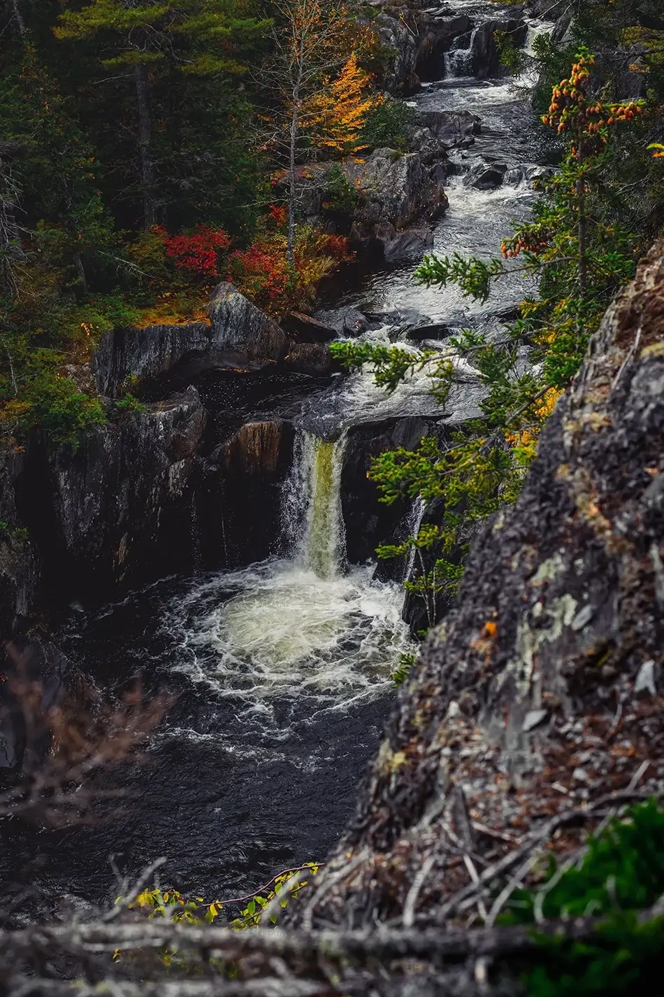 Gulf Hagas Cascading Autumn Whisper, Monson, Maine · United States