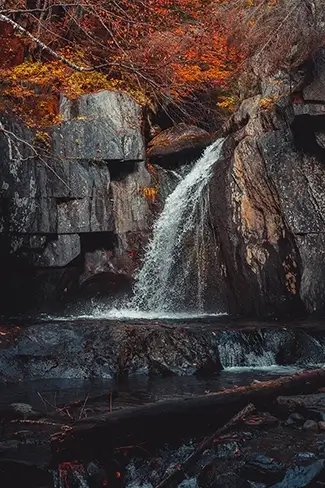 Gulf Hagas Shadowed Cascade, Monson, Maine