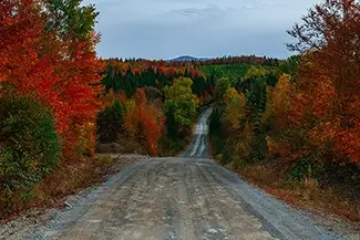 Gulf Hagas Path to Autumn Serenity, Monson, Maine