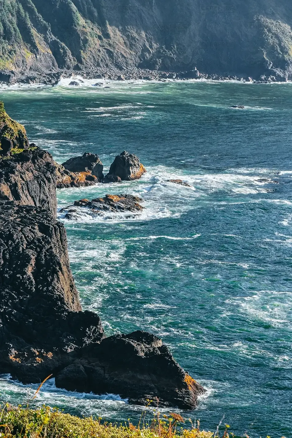 Hart’s Cove Turbulent Seascape, Harts Cove, Oregon · United States
