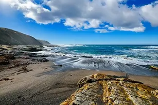 Hazard Reef Rocky Coastal Shoreline, Los Osos, California